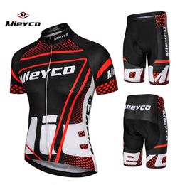 Jersey de ciclismo Mieyco MTB Montaña Ropa para bicicletas Men Short Set ROPA Ciclismo Ciclismo Desgaste ropa Vestido de ciclismo Men 230814