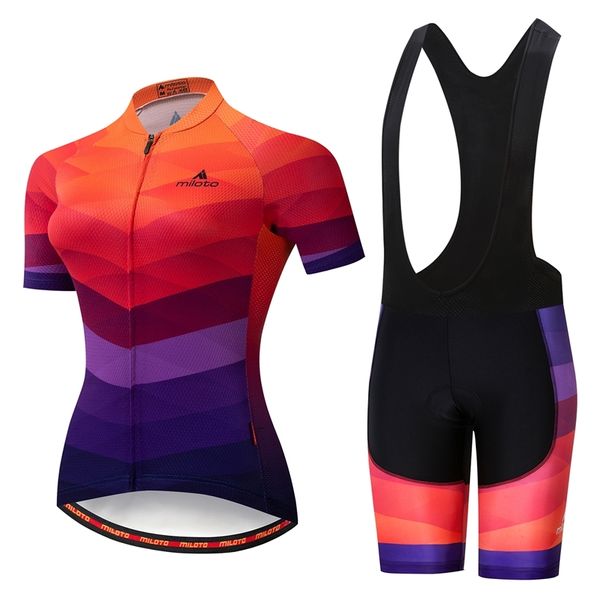 Ensembles de maillots de cyclisme MILOTO Team Bike Suit Ropa Ciclismo Mountain Riding Uniforme de route pour femmes 220922