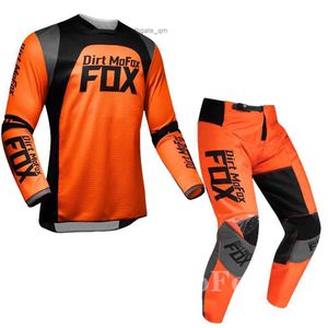 Jersey à vélo ensembles de motocross Racing 180 Trice Lux Gear Set 2022 Dirt Mofox Jersey Pantal