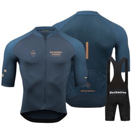Ciclismo Jersey establece PNS equipo hombres verano manga corta conjunto MTB Maillot Ropa Ciclismo ropa transpirable 230717