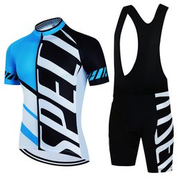 Cycling Jersey Sets Professional Team Bicycle Jersey Set Summer Short Sleeve Ademend heren MTB Bicycle Clothing Maillot Rope Ciclismo Uniform Set 230414