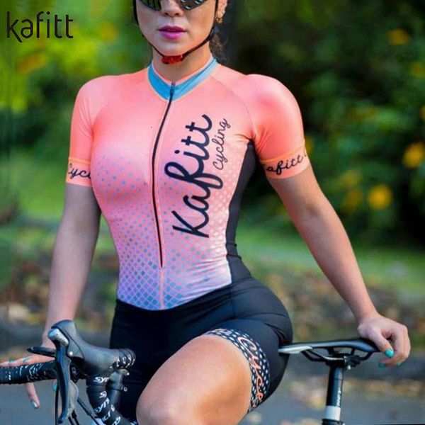 Cycling Jersey Sets Professional Team Triathlon Bike Bike Swein Sweeped Sweet Stety medias sexy Bike Rideo Una mujer en SWI 230814