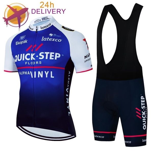 Conjuntos de Camisas de Ciclismo Quick Step Pro Set MTB Bicycle Wear Maillot Ropa Ciclismo 5 Cores Bike Uniforme Clothing Clothing 230620