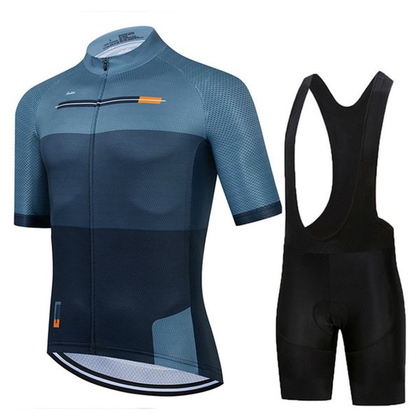 Maillot de cyclisme ensembles Raudax vêtements pour hommes porter une meilleure équipe arc-en-ciel à manches courtes vêtements été vélo de route vélo 230605