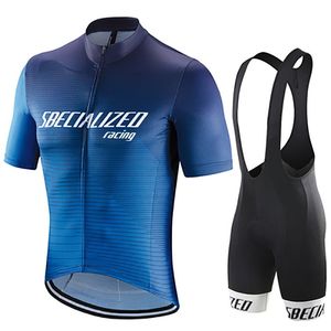 Wielertrui Sets Racefiets Set Heren Kleding Zomer MTB Team Kleding Korte Mouw Uniform Triathlon Schaatspak Ropa De Hombre 230130