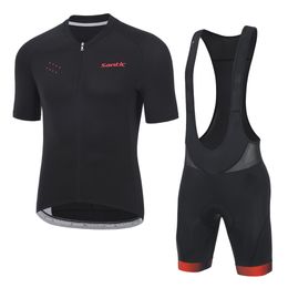 Ciclismo Jersey conjuntos Santic hombres verano ciclo trajes bicicleta pantalones cortos MTB bicicleta ropa montaña ropa 230614