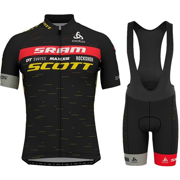 Ensembles de maillots de cyclisme SCOTT Cycle Jersey été vêtements de cyclisme ensembles pour hommes équipement de vélo ensemble de sport tenue pour hommes vtt mâle VTT cuissard 230925