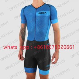 Sila cyclisme Inline Roller pratique de patinage à roulettes compétition costume de sport manches courtes Skate ensemble natation Skinsuit 230823