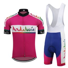 Maglia da ciclismo Imposta Spagna set maglia da bici ropa ciclismo hombre abbigliamento da ciclismo manica corta e pantaloncini 9D Gel Pad MTB 230803