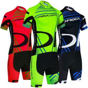 Maillot de cyclisme Ensembles Été 2023 ORBEA ORCA Ensemble Hommes Vélo Maillot Shorts Séchage Rapide VTT 20D Ropa Ciclismo Vélo Vêtements 230508