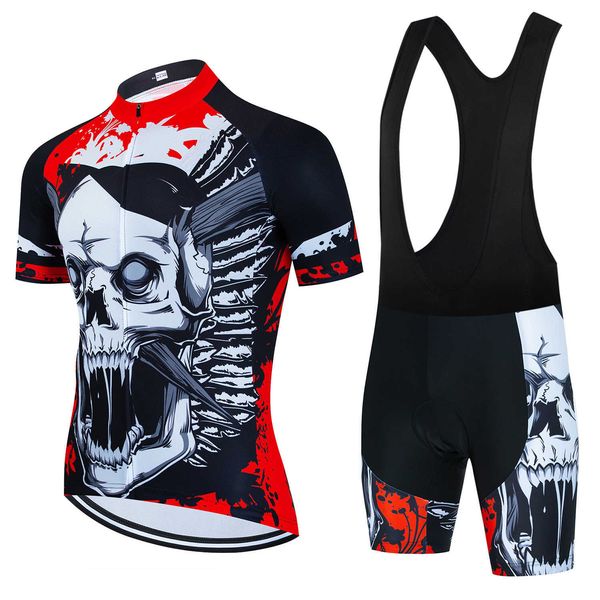 Maillot de cyclisme ensembles maillot de cyclisme d'été 2023 ensemble Culotte d'équitation vêtements de vélo uniforme de vélo nouveaux vêtements de cyclisme vtt Maillot Ropa Ciclismo P230519 bon bon