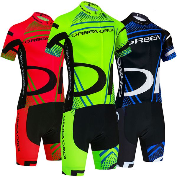 Ensembles de maillots de cyclisme Été ORBEA ORCA Ensemble de cyclisme Hommes Vélo Maillot Jersey Shorts Séchage rapide VTT 20D Ropa Ciclismo Vêtements de vélo 230727