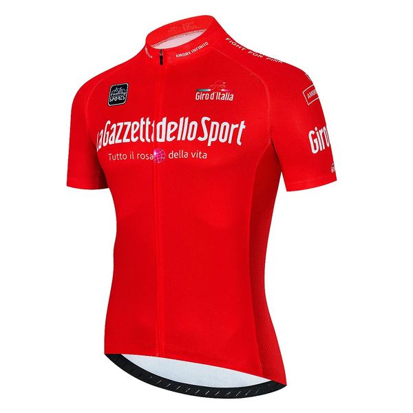 Maillots de cyclisme Ensembles Tour de Italie Ditalia Été Manches courtes Vêtements de vélo de montagne Vêtements respirants VTT Ropa Ciclismo Set 221104 Dh6Yw