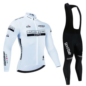 Cycling Jersey Sets Tour of Italy Set Premium Anti-UV Lange Sleeve Spak Pak Autumn Quick-Dry Pro Racing Uniform 221201