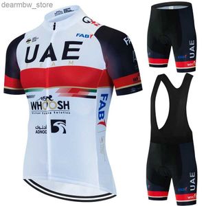Jersey de cyclisme ensembles UAE Cycling Man Mens Pant