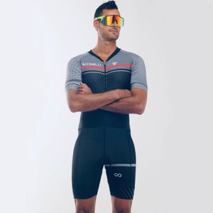 Cycling Jersey stelt VVSportsDesigns Man triathlon skinsuit fietsen fietsen fietsen met korte mouwen op maat