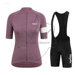 Cycling Jersey Sets Women Set Pro Team Ropa de bicicleta de verano Conjunto de ropa de bicicleta de verano Maillot Conjunto Ropa Ciclismo Raphaul 230814