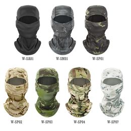 Máscaras de ciclismo Gorras Camuflaje de invierno Pasamontañas Multicam Airsoft Casco táctico militar Sombreros A prueba de viento Máscara facial completa Esquí Ejército Paintball Hombres Mujeres L221014