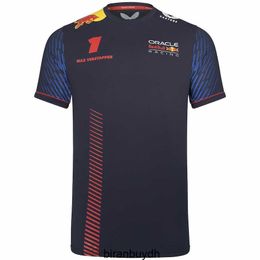 Cycling Men's T-shirts 2023 F1 Team Formule 1 T-shirt De nieuwe coureur Max Verstappen Sportswear Men and Women With Leisure Summer Short Sleeve 1#