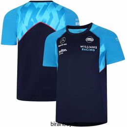 Cycling Men's T-shirts Men S Jackets Williams 2023 Team Alban Loose Coat Racing Suit Moto Motorcycle Riding Fan Tops 2023 Trainingsjersey Maat