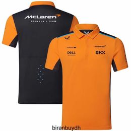 T-shirts pour hommes cyclistes McLaren 2023 Team Polo 2023 F1 Sweat à capuche Sweat à capuche