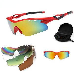 Fietsen buiten brillen kleur veranderende zonnebril zonnebril heren en dames buiten sport fietsen winddicht zonnebril set
