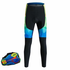 Pantalons de cyclisme Pantalons de vélo VTT Rembourrage en gel 20D pour hommes Pantalons longs de cyclisme hors route Collants de vélo de descente de montagne Ciclismo Pantalons de survêtement 230621