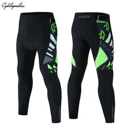 Cyclingbroek cyklopedia heren fietsbroek competitieve 5D gel gevouwde MTB Road Bike Panty met 3pockets ademende fietsende lange leggings 230209