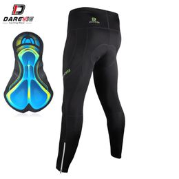 Cycling Pants DAREVIE pantalons de cyclisme 3D Gel Pad respirant hommes cyclisme pantalons longs avec jambe fermeture éclair 6 heures haute qualité pantalons de vélo de route 231109