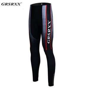 Cyclingbroek GRSRXX Cyclingbroek Autumn Schokbestendige MTB Bicycle panty 100% LYCRA MTB Bike Cycling -broek met CoolMax 5D Gel Pad Bib Pants 230224