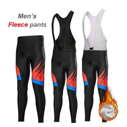 Fietsbroeken Winterfietskleding Fleece thermische broek Heren Lange fietsbroeken Racefiets Sportbroek Heren Roupa Ciclismo Masculino 231216