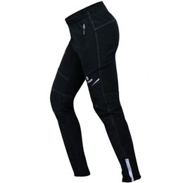 Pantalon de cyclisme X-TIGER multifonction hiver polaire thermique réfléchissant pantalon de cyclisme taille élastique pantalon de vélo Long coupe-vent pantalon de vélo 231216