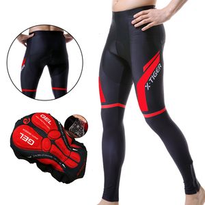 Cyclingbroek X-Tiger Spring Summer Cycling-broek met 5D GEL PAD Cycling Panty MTB BIKE BIB BIB PAND Downhill Bicycle broek Cyclingbroek 230224