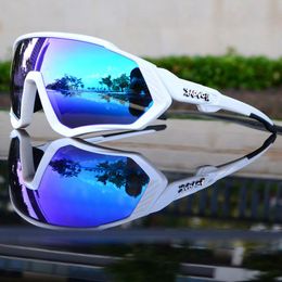 Fietsen gepolariseerde zonnebril_ Hoge kwaliteit, UV400-bescherming voor heren Dames Ideaal voor mountainbikesporten
