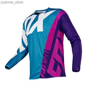 Cycling Shirts Tops 2021 Nuevo equipo de bicicleta de montaña de motocicletas