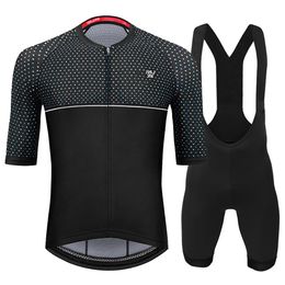 Cyclisme Chemises Tops 2023 Raudax Hommes Vêtements D'été Ensembles Respirant VTT Vêtements Ropa Ciclismo Verano Triathlon Costumes 230712