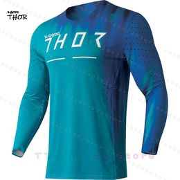 Cyclisme dessus de chemise 2024 été hommes montagne motocross vêtements VTT chemise respirant descente cyclisme 230907