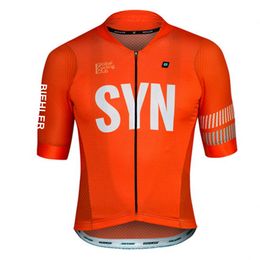 Cyclisme chemises hauts BIEHLER hommes cyclisme maillot vtt vélo haut d'été chemise vélo vêtements à manches courtes uniforme 230625