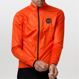 Maillots de cyclisme Tops Candidats équitation chemise coupe-vent et imperméable à manches longues veste homme vélo vtt maillot uci Sport Top cyclisme gilet coupe-vent 230807