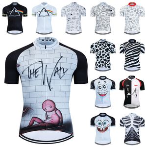 Chemises de cyclisme Tops Codbco Maillot de cyclisme pour hommes VTT Uniforme Maillot de vélo court Vêtements d'été Vêtements de vélo de montagne à séchage rapide Top Racing Shirt 230820