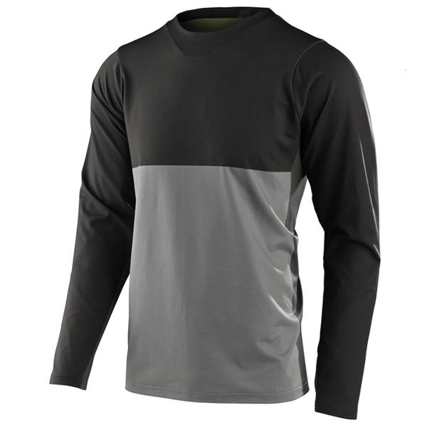 Chemises de cyclisme Tops Jersey personnalisé à manches longues à séchage rapide VTT Downhill Mountain Vêtements Cross Motocross Wear Vélo Vélo 230911