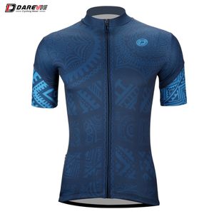 Chemises cyclables Tops Darevie Cycling Jersey respirant rapidement sèche Maillot de cyclisme à manches courtes à manches courtes Summer Mtb Road Biking Vêtements cyclistes 230817