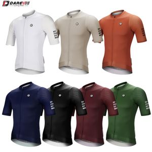 Chemises de cyclisme Tops DAREVIE Maillot de cyclisme SPF 50 Hommes Femmes Maillot de cyclisme Maillot de vélo de mode Pro Team Maillot de cyclisme de haute qualité VTT Route 230317