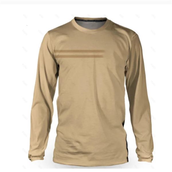 Cyclisme Shirts Tops est Racing T-Shirt à manches longues Vêtements de vélo Hauts de cyclisme Maillot de descente Moto et Motocross Wear Chemise pour hommes 231216