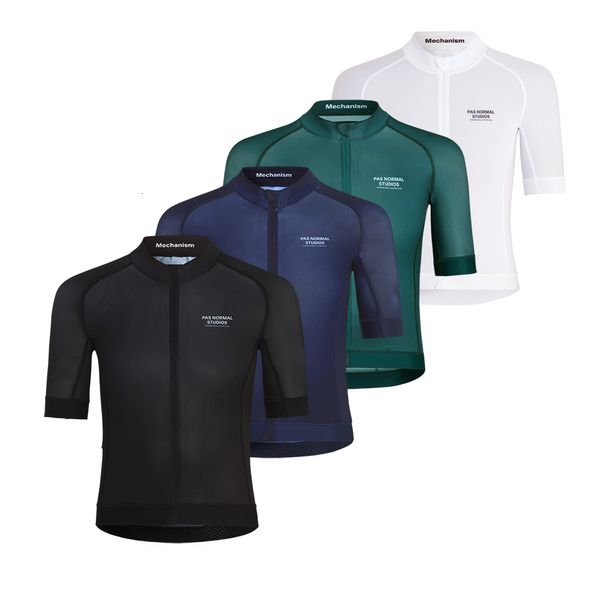 Maillots de cyclisme Hauts EN STOCK MARINE Pro Team Été Maillot de cyclisme à manches courtes Séchage rapide VTT Hauts de vélo de route Manches avec Italie Silicone Antidérapant 230309