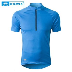 Chemises de cyclisme Tops INBIKE respirant cyclisme Jersey chemises hommes été réfléchissant vtt vélo Jersey vêtements de vélo à manches courtes vêtements à séchage rapide 231124