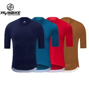 Cyclisme Chemises Tops Jersey Hommes Femmes Respirant VTT Vêtements À Séchage Rapide Course Vélo Chemise Italie MITI Hem Road Top 230508