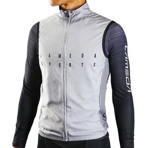 Fietsshirts Tops LAMEDA Zomer Fietsjack Vest Fiets Windscherm Winddicht Mouwloos Voor Heren Dames Unisex Fietskleding Cut Wind Ultralight 230807