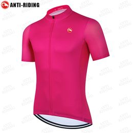 Cyclisme Chemises Tops Hommes Manches Courtes Cyclisme Maillot VTT Vélo Vêtements Chemises Montagne Sweat À Séchage Rapide Vélo Porter Ropa Ciclismo Hombre 230820