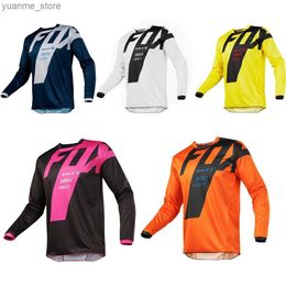 Cycling Shirts Tops Mens Bat Cycling Jersey Motorcycle Jersey Rápida Bike Downhill Jersey Enduro Motocross Mens Cloth Y240410